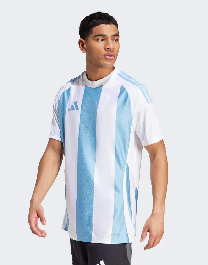 adidas Performance - Striped 24 - Trikot in Team-Hellblau/Weiß adidas Performance - Striped 24 - Trikot in Team-Hellblau/Weiß von adidas performance