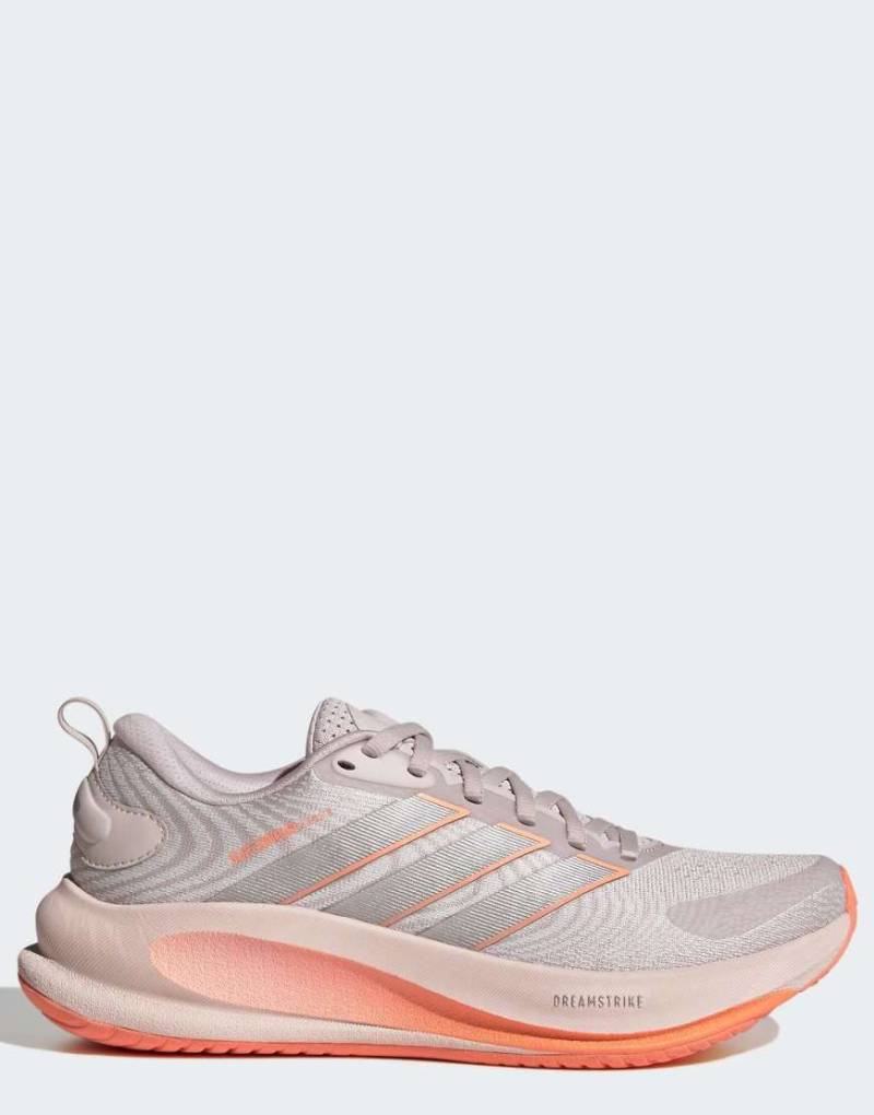 adidas Performance - Supernova Ease 2 W - Laufschuhe in Ice Purple / Beam Orange-Lila von adidas performance