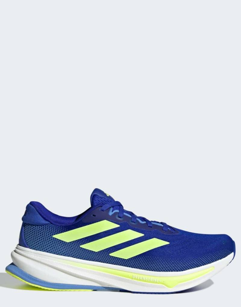 adidas Performance - Supernova Rise 2 - Laufschuhe in Lucid Blau/Hi-Res Gelb/B von adidas performance