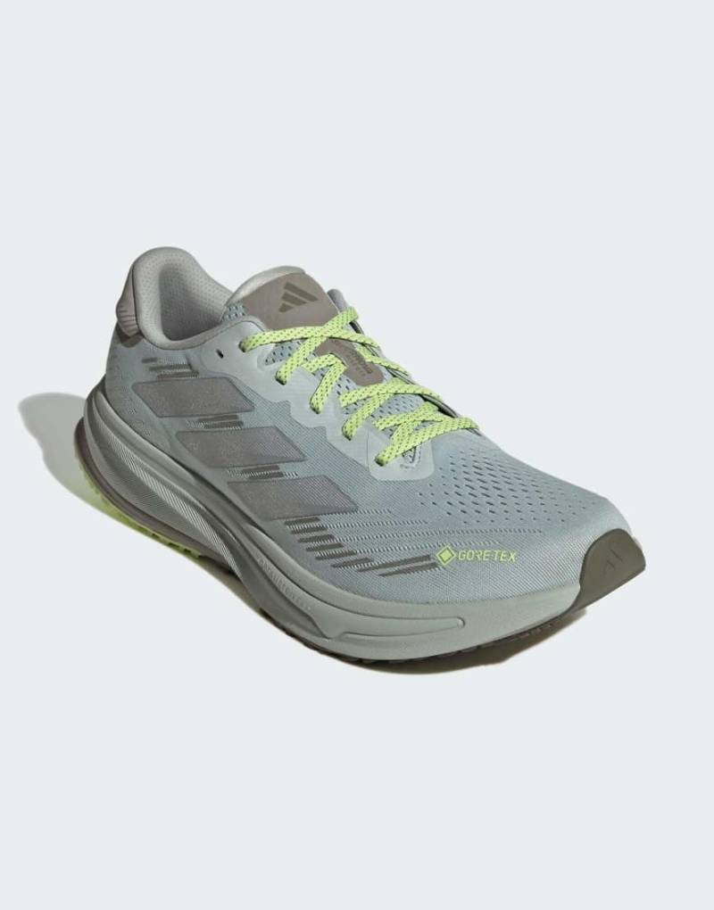 adidas Performance - Supernova Rise GTX - Laufschuhe in Silber von adidas performance