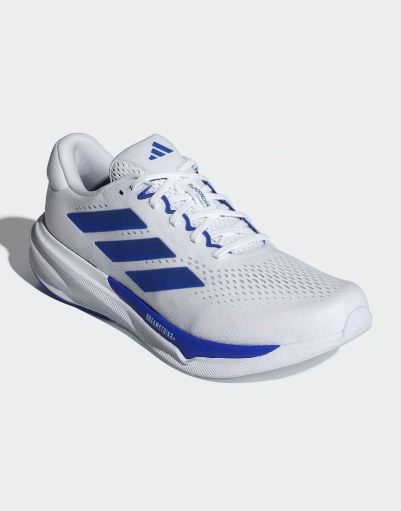 adidas Performance - Supernova Stride 2 - Laufschuhe in Wolkenweiß / Lucid Blue / Gre von adidas performance