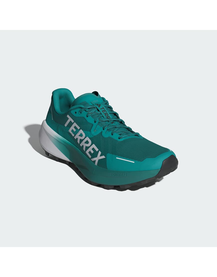 adidas Performance - TERREX Agravic 3 - Trailrunning-Schuhe in Pure Teal/Dash Grey/Core-Schwarz-Blau von adidas performance