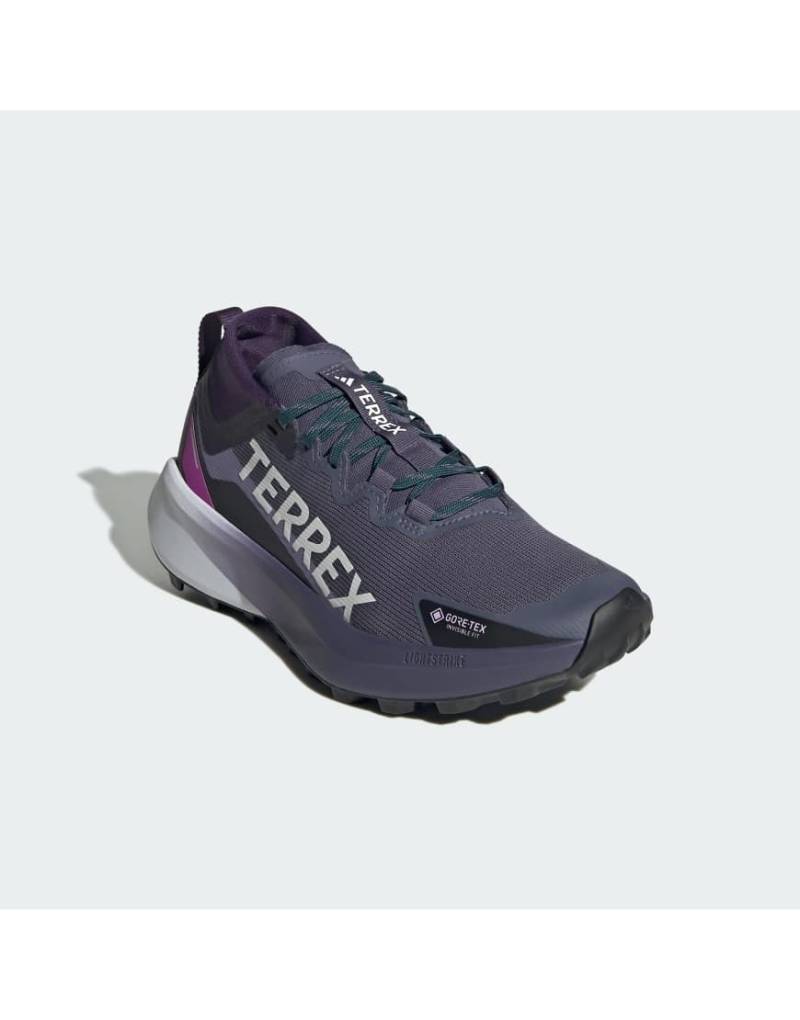 adidas Performance - TERREX Agravic GTX - Trailrunning-Schuhe in Preloved Violet/Wolkenweiß-Lila von adidas performance