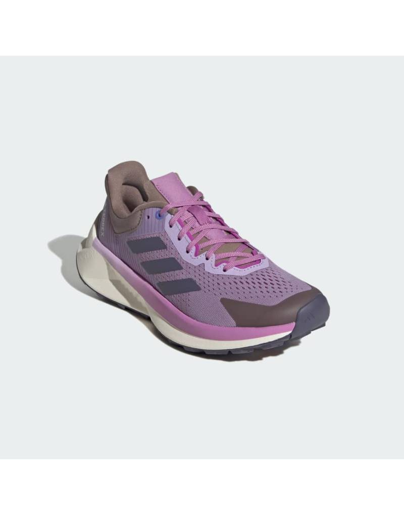adidas Performance - TERREX Soulstride Flow - Trailrunning-Schuhe in Powder Plum/Preloved Violet-Lila von adidas performance