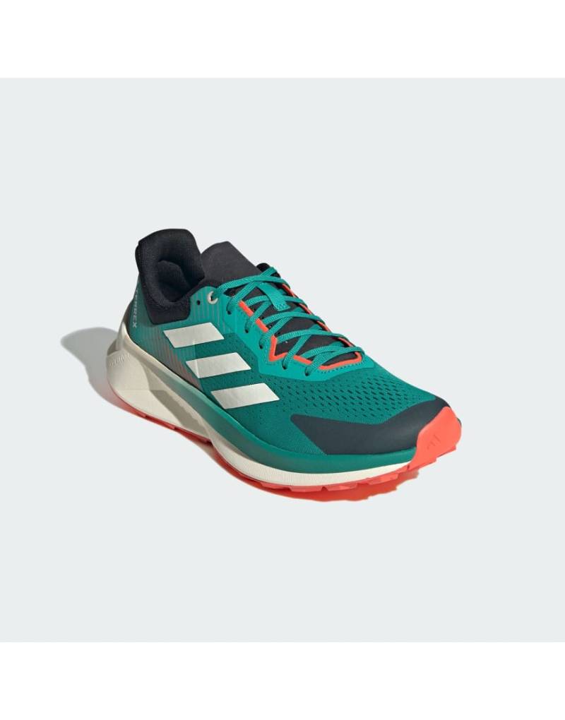 adidas Performance - TERREX Soulstride Flow - Trailrunning-Schuhe in Pure Teal/Wollweiß/Semi I-Blau von adidas performance