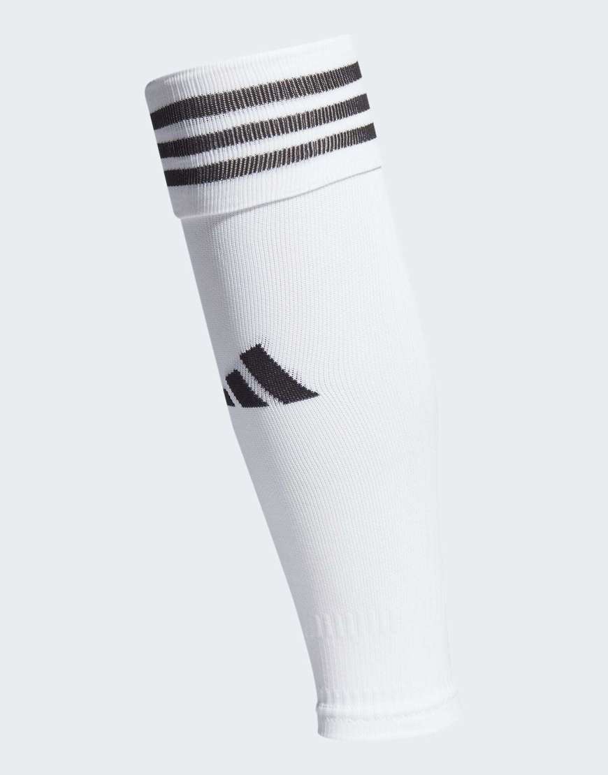 adidas Performance - Team - Bein-Sleeves in Weiß und Schwarz von adidas performance