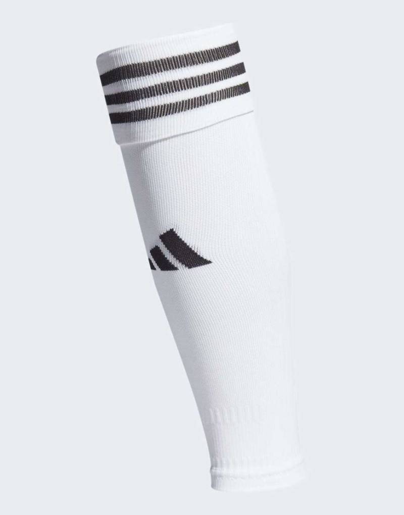 adidas Performance - Team - Bein-Sleeves in Weiß und Schwarz von adidas performance