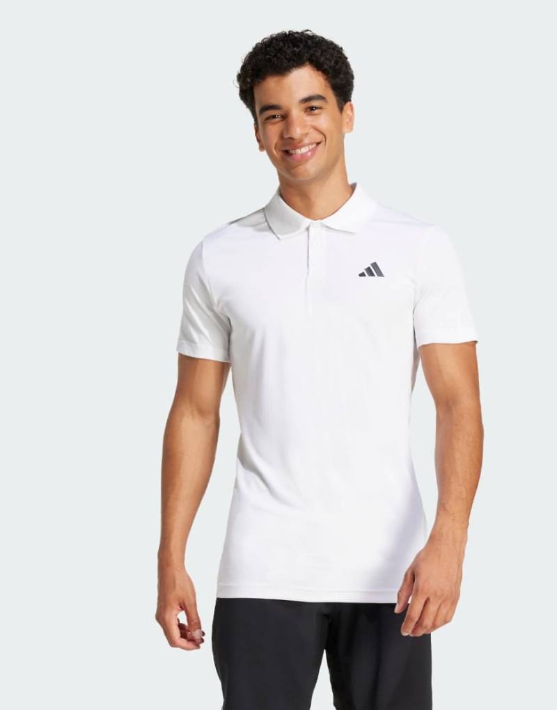 adidas Performance - Tennis Climacool Freelift - Polohemd in Weiß von adidas performance