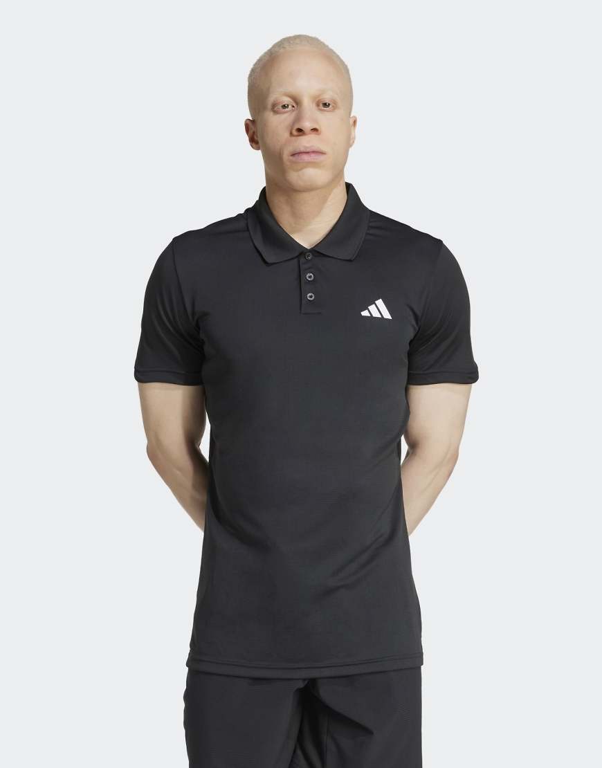 adidas Performance - Tennis climacool Freelift - Polohemd in Schwarz von adidas performance