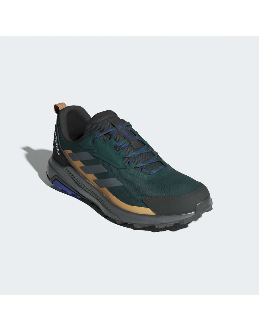 adidas Performance - Terrex Anylander - Wanderschuhe in Aurora Ivy/Grau Six/Cardboard-Grün von adidas performance