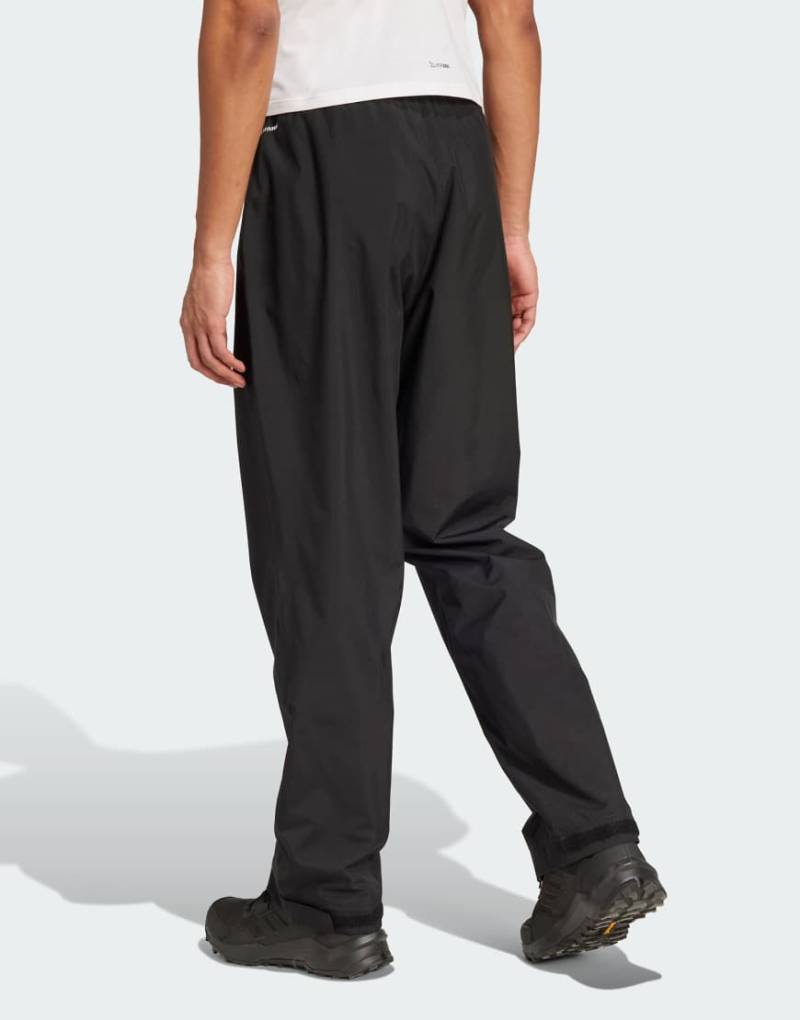 adidas Performance - Terrex Multi Climaproof 2.0 - Zweilagige Regenhose in Schwarz von adidas performance