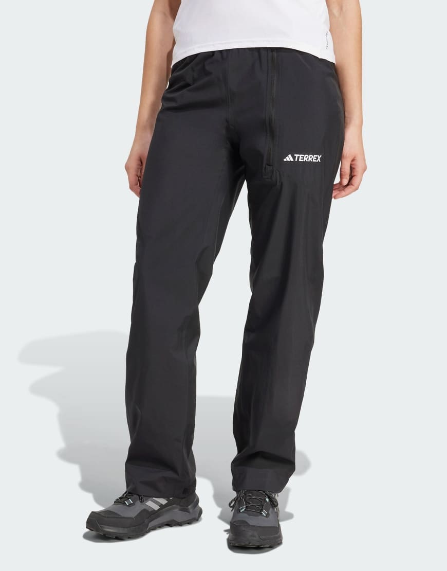 adidas Performance - Terrex Multi Climaproof - Zweilagige Regenhose in Schwarz von adidas performance