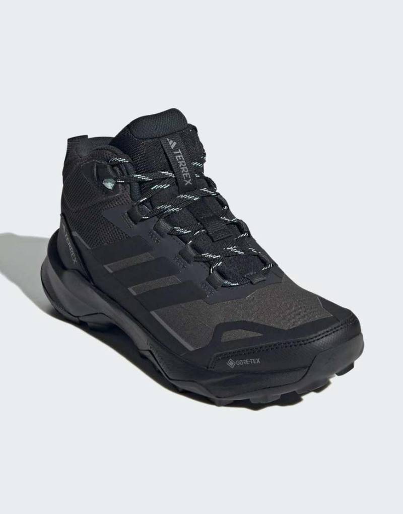 adidas Performance - Terrex Skychaser AX5 Mid Gore-Tex - Wanderschuhe in Carbon/Core-Schwarz von adidas performance