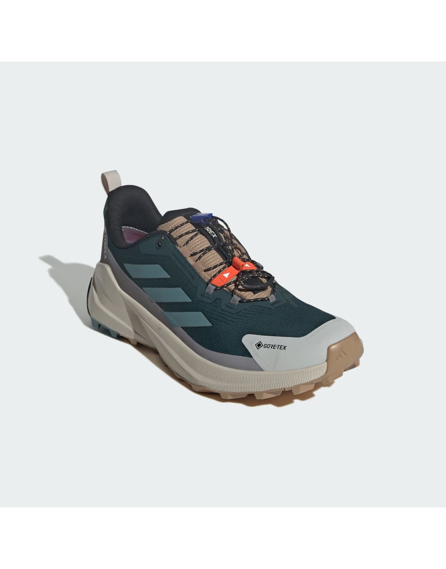 adidas Performance - Terrex Trailmaker 2 Gore-Tex Speed Lace - Wanderschuhe in Aurora Ivy/Preloved Teal/Grau-Grün von adidas performance
