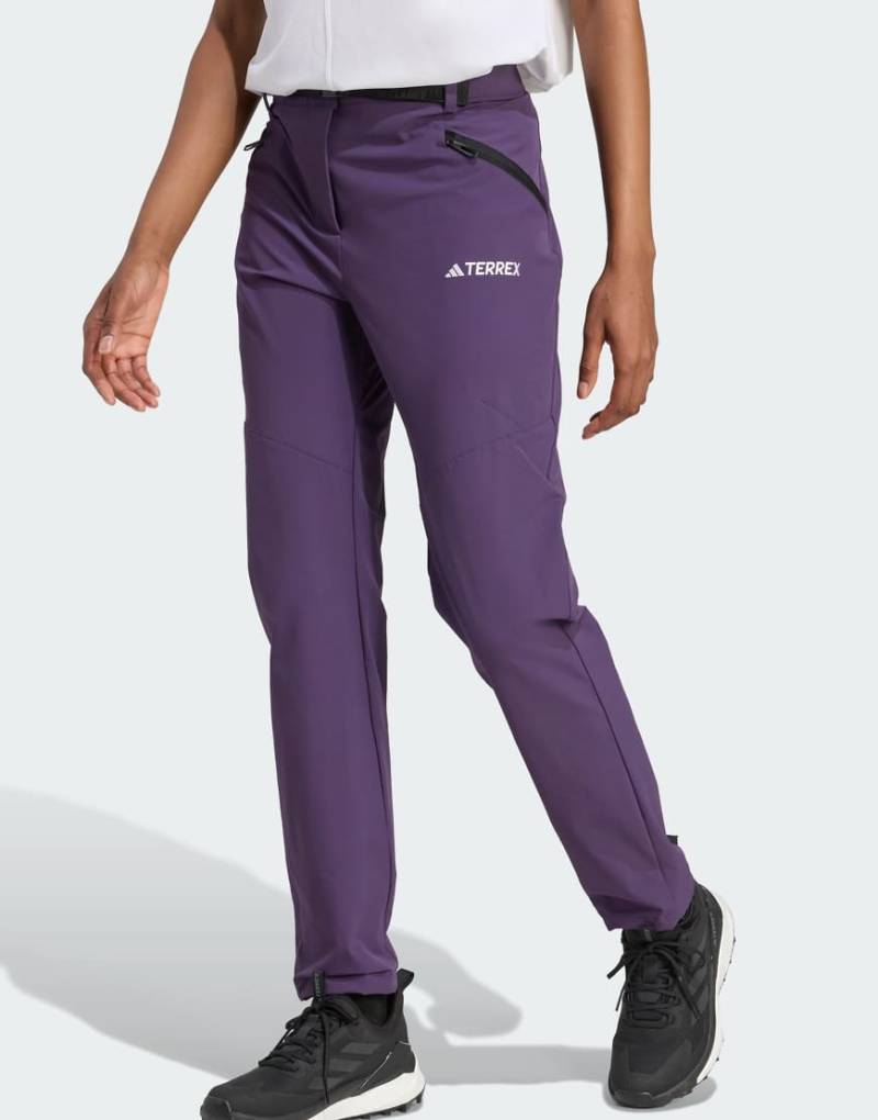 adidas Performance - Terrex Xperior - Hose in Aurora Plum-Lila von adidas performance