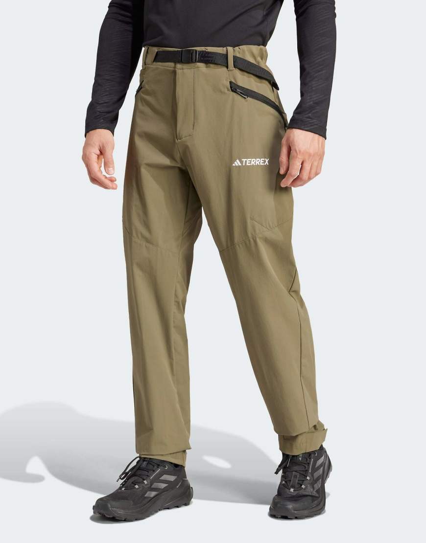 adidas Performance - Terrex Xperior - Hose in Olive Strata-Grün von adidas performance