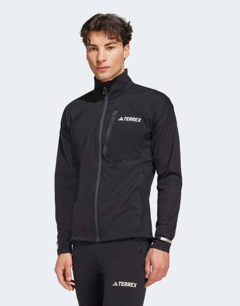 adidas Performance - Terrex Xperior - Softshell-Jacke in Schwarz für Skilanglauf adidas Performance - Terrex Xperior - Softshell-Jacke in Schwarz für Skilanglauf von adidas performance
