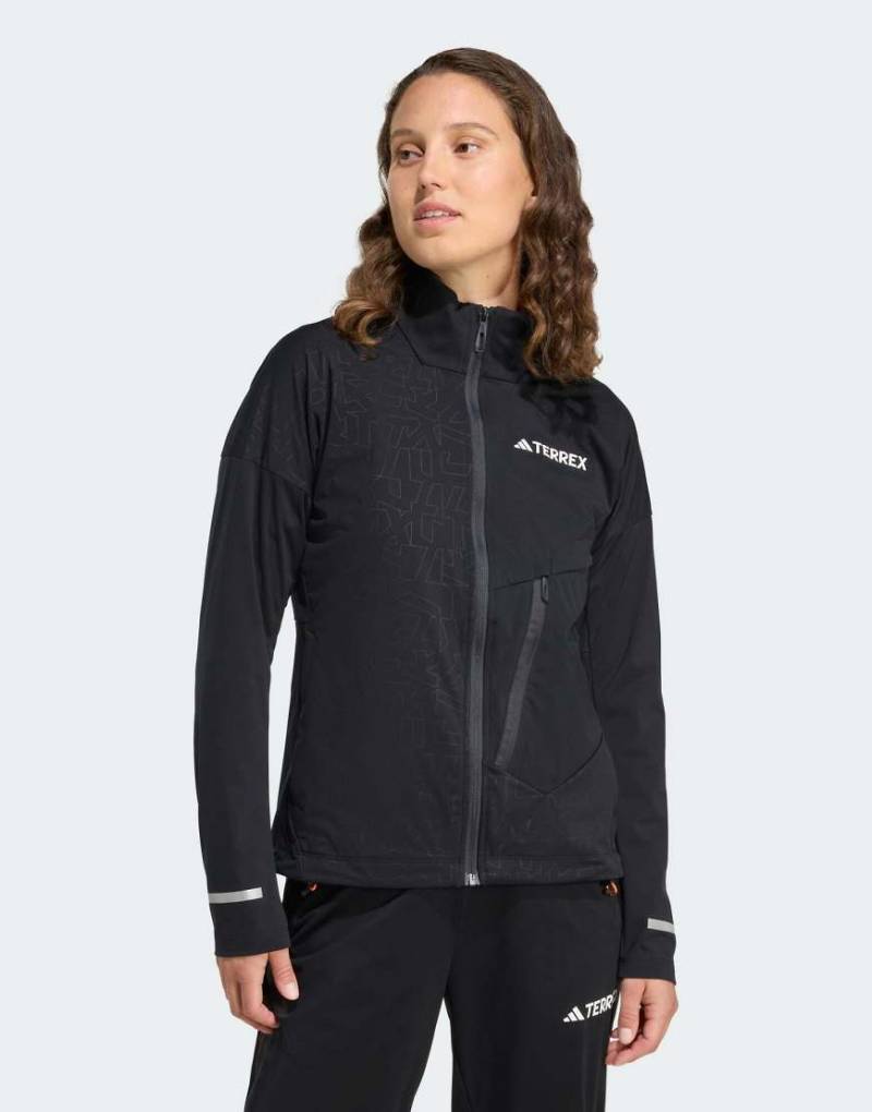 adidas Performance - Terrex Xperior - Softshell-Jacke in Schwarz für Skilanglauf von adidas performance