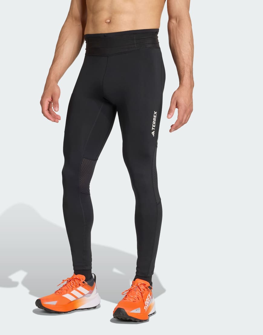 adidas Performance - Terrex Xperior - Trailrunning-Leggings in Schwarz von adidas performance