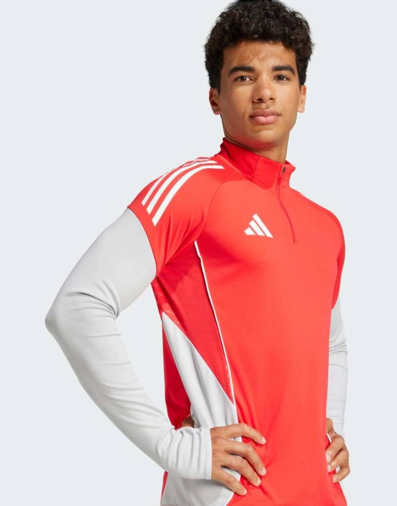 adidas Performance - Tiro 25 Competition - Sport-Oberteil in Pure Ruby-Rot von adidas performance