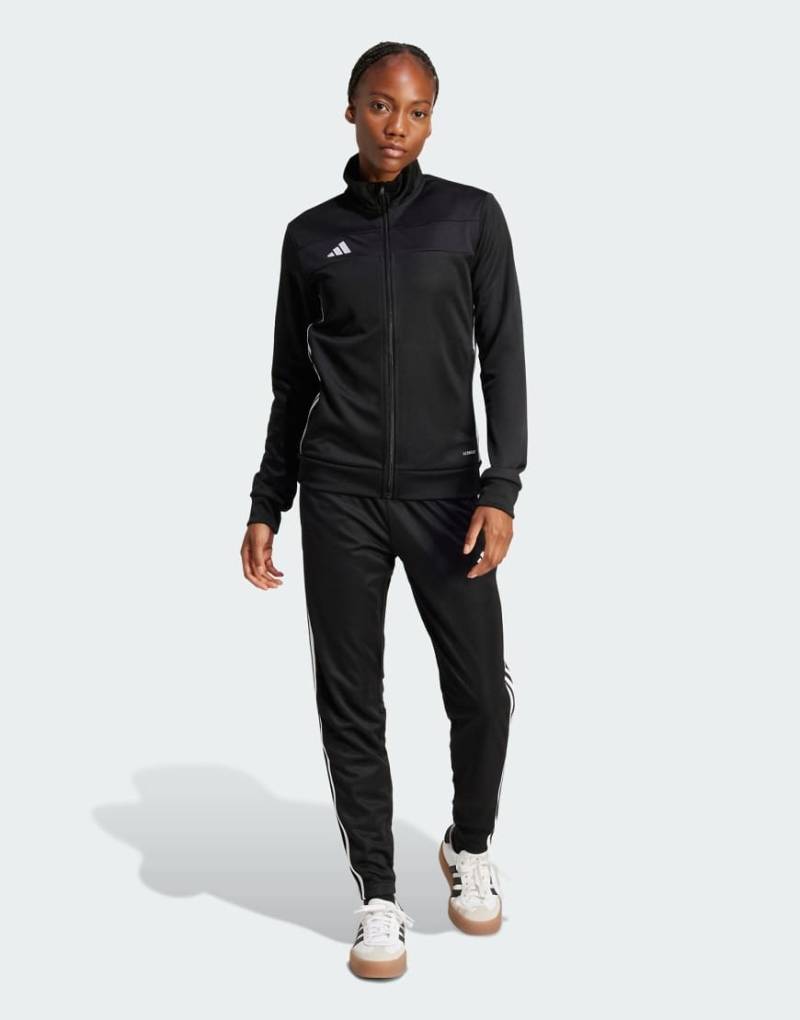 adidas Performance - Tiro 25 Essentials - Trainingsanzug in Schwarz/Weiß von adidas performance