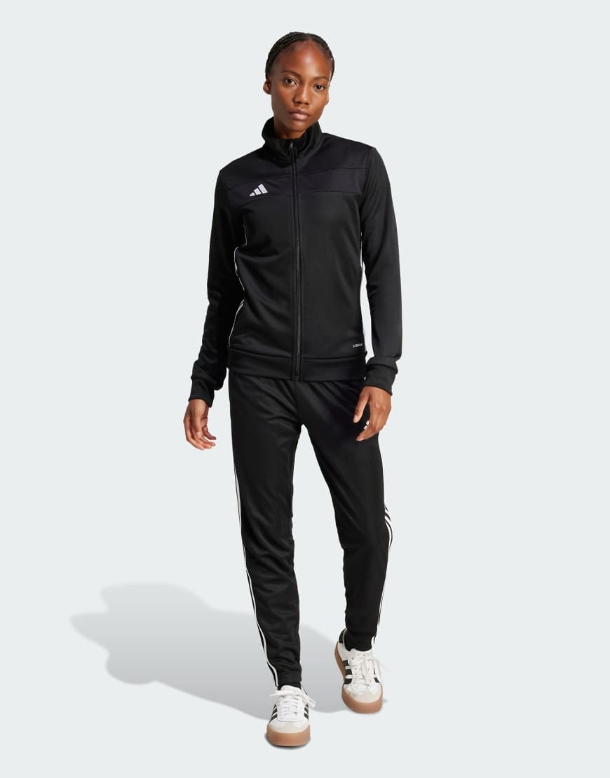 adidas Performance - Tiro 25 Essentials - Trainingsanzug in Schwarz/Weiß von adidas performance