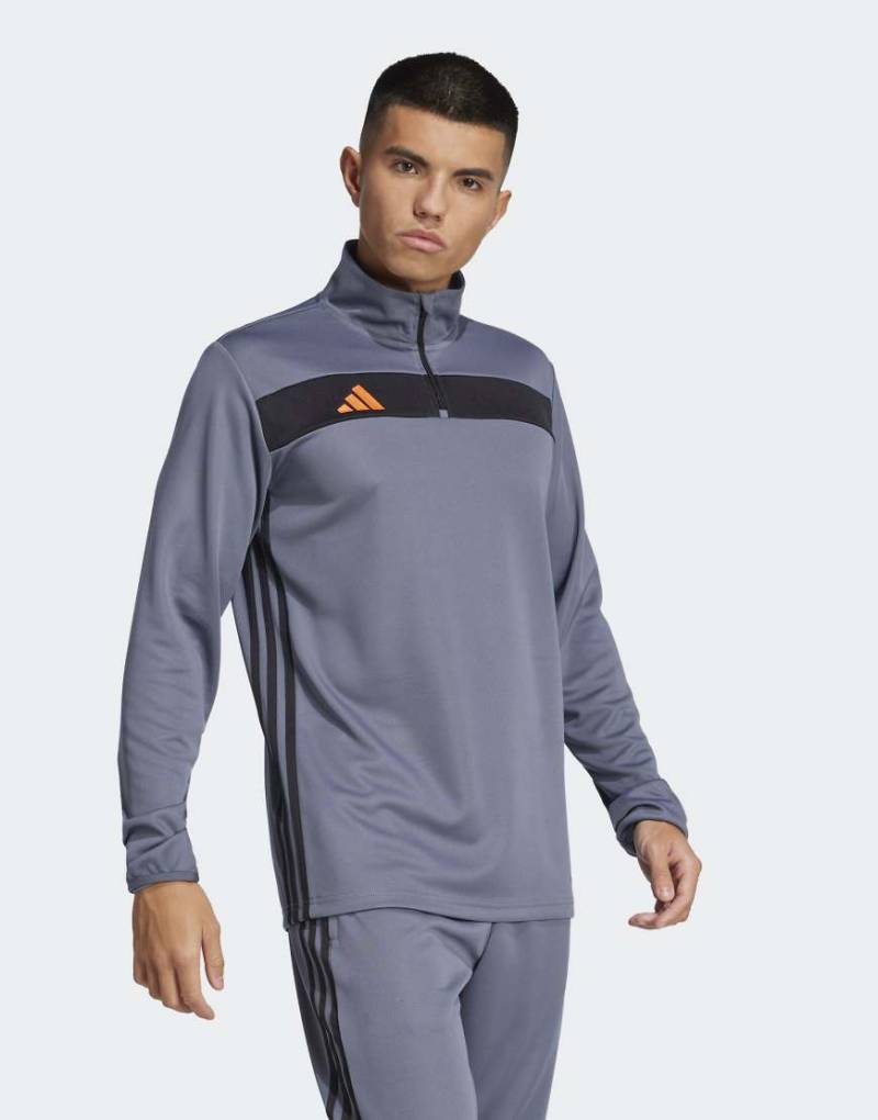 adidas Performance - Tiro 25 essentials - Trainingsoberteil in Team-Onix/Superorange-Schwarz von adidas performance