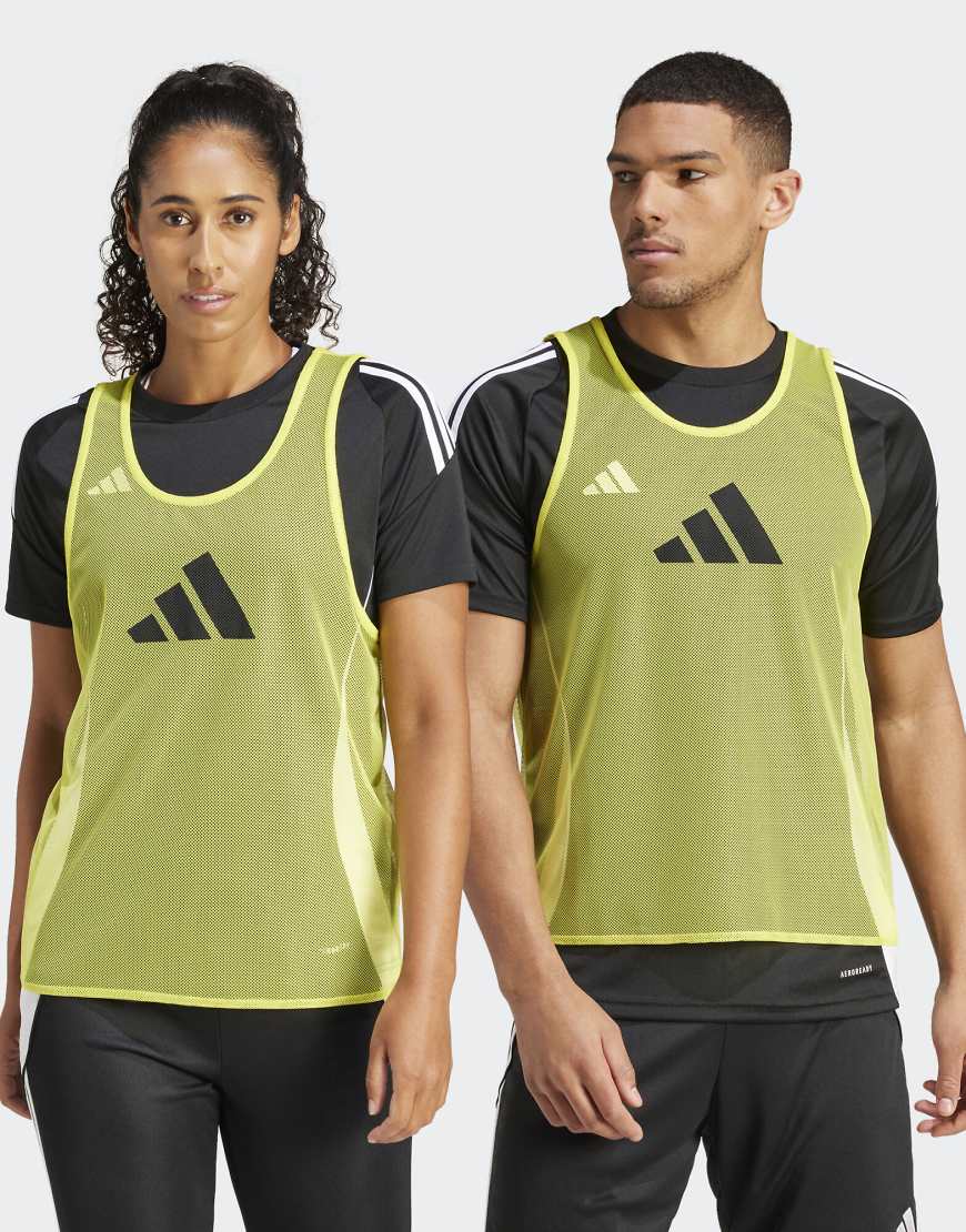 adidas Performance - Training 24 - Trägerhemd in Shock Yellow-Gelb von adidas performance
