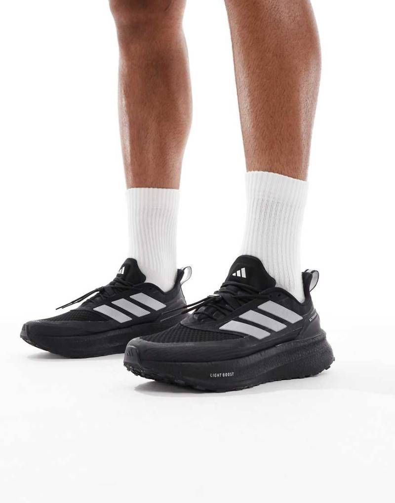 adidas Performance - Ultraboost 5 - Sneaker in Core Black / Silver Metallic-Schwarz von adidas performance