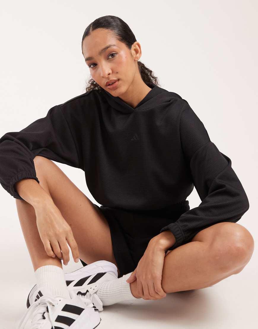 adidas Performance - Yoga - Oberteil in Schwarz von adidas performance