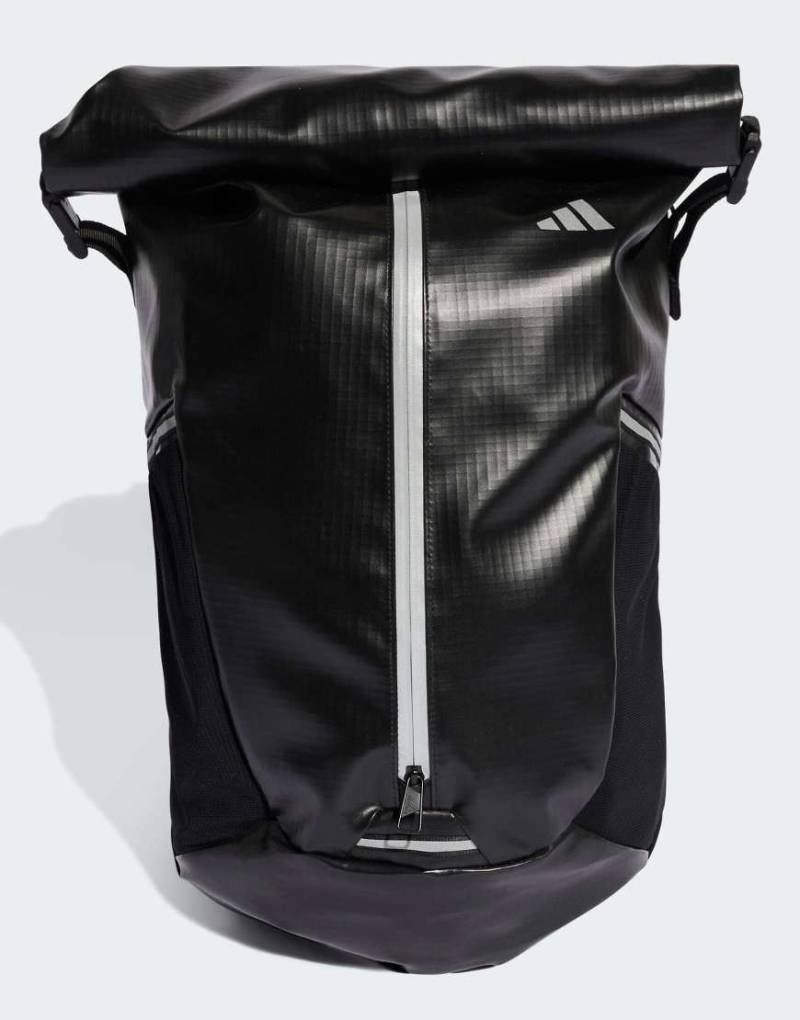 adidas Performance - adaptive packing system - Rucksack in Schwarz/Reflektierendem Silber von adidas performance