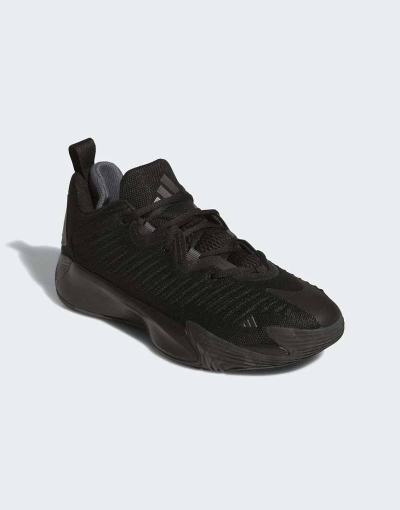 adidas Performance - adidas Initiation - Schuh in Schwarz/Iron Metallic von adidas performance