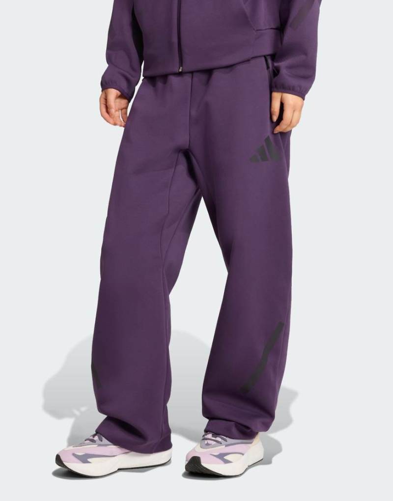 adidas Performance - adidas Z. N.E. - Barrel-Hose in Aurora Plum-Lila von adidas performance