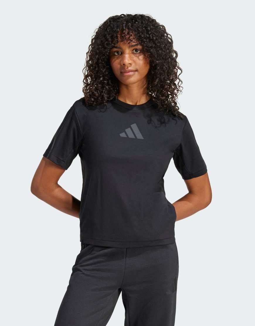 adidas Performance - adidas Z. N.E. - T-Shirt in Schwarz von adidas performance