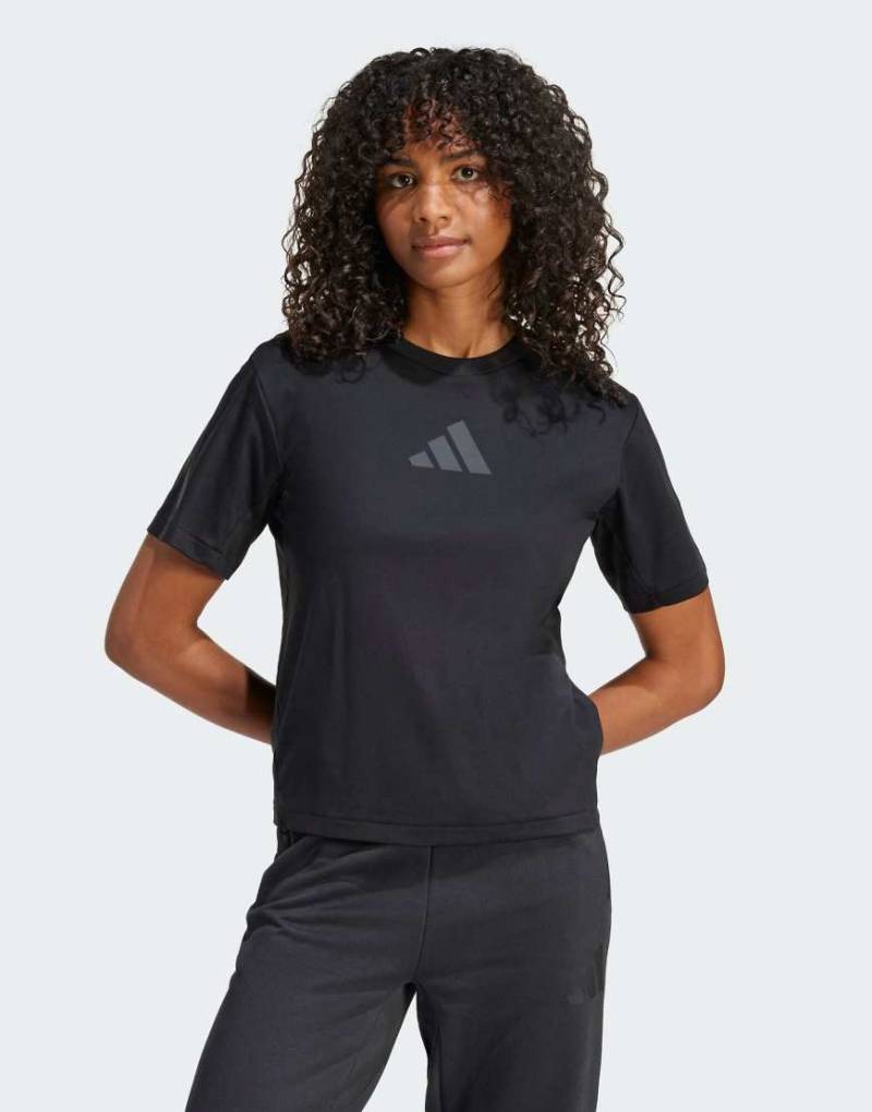 adidas Performance - adidas Z. N.E. - T-Shirt in Schwarz von adidas performance