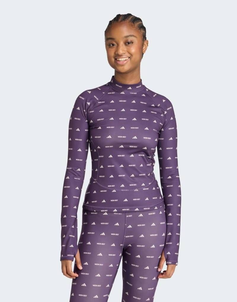 adidas Performance - adidas x Moon Boot - Eng geschnittenes Oberteil in Aurora Plum/Bliss-Lila von adidas performance