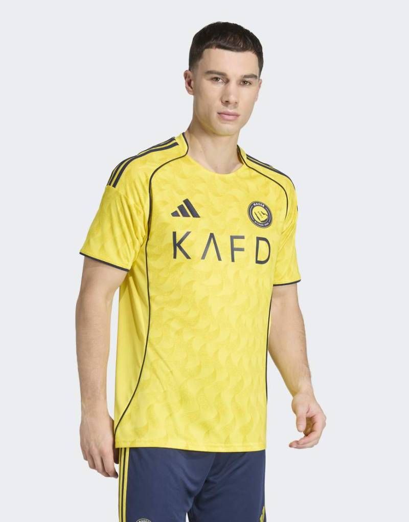 adidas Performance - al Nassr FC 25/26 - Heimtrikot in Impact-Gelb/Nachtindigo von adidas performance