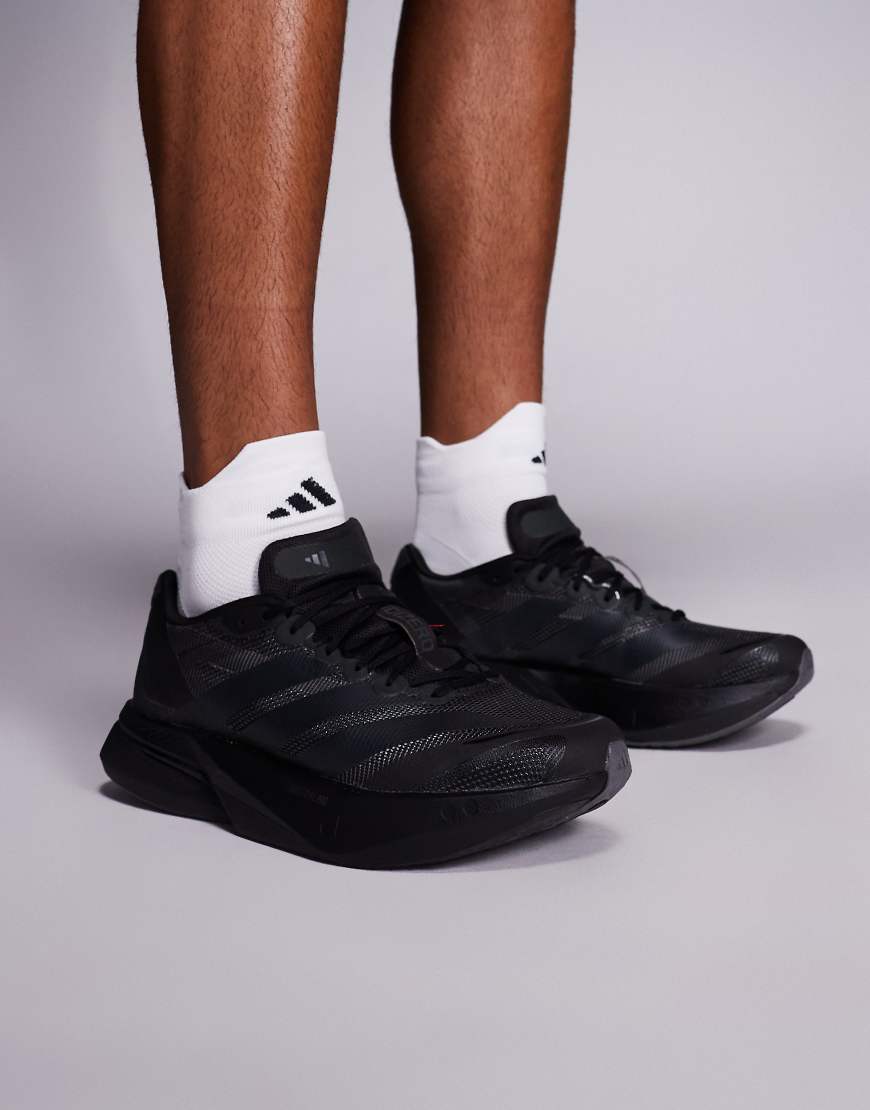 adidas Running - Adizero Boston - Sneaker in dreifachem Schwarz von adidas performance