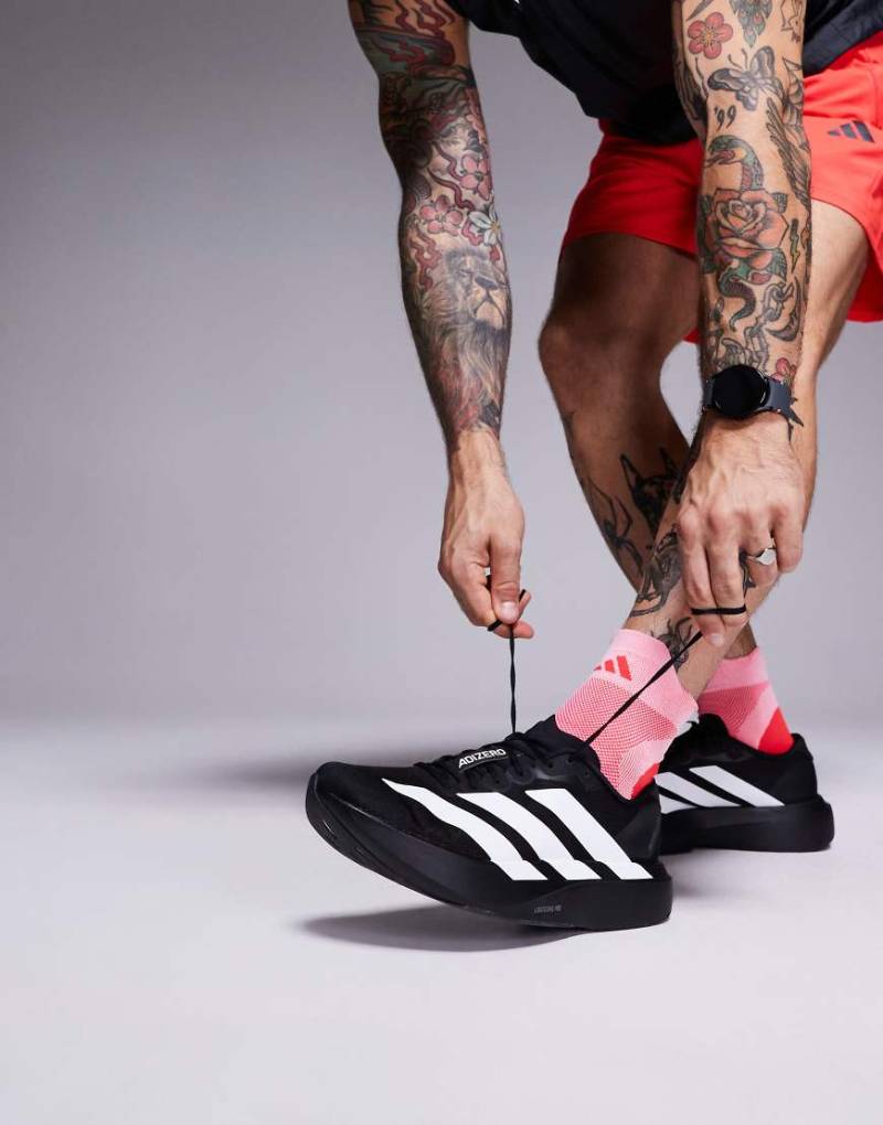 adidas Running - Adizero EVO SL - Sneaker in Schwarz und Weiß von adidas performance