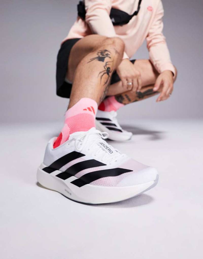 adidas Running - Adizero Evo SL - Sneaker in Weiß und Schwarz von adidas performance