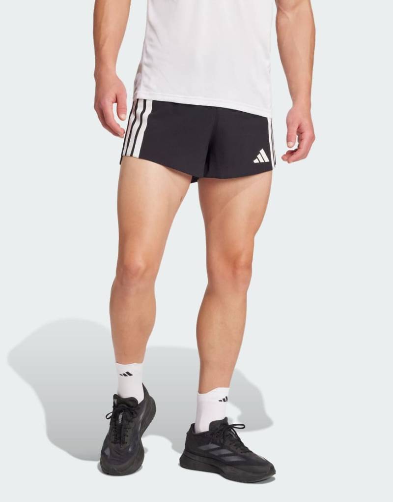 adidas Running - Adizero - Gel-Shorts in Schwarz mit Taschen adidas Running - Adizero - Gel-Shorts in Schwarz mit Taschen von adidas performance