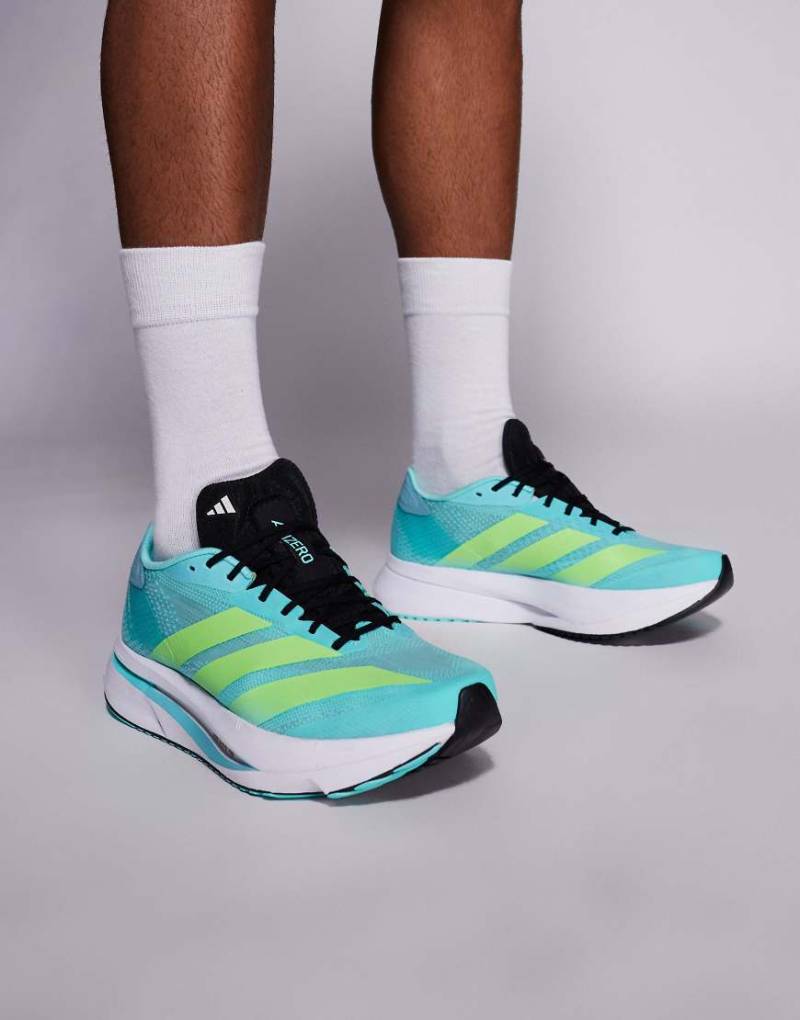 adidas Running - Adizero SL2 - Sneaker in Blau und Gelb von adidas performance