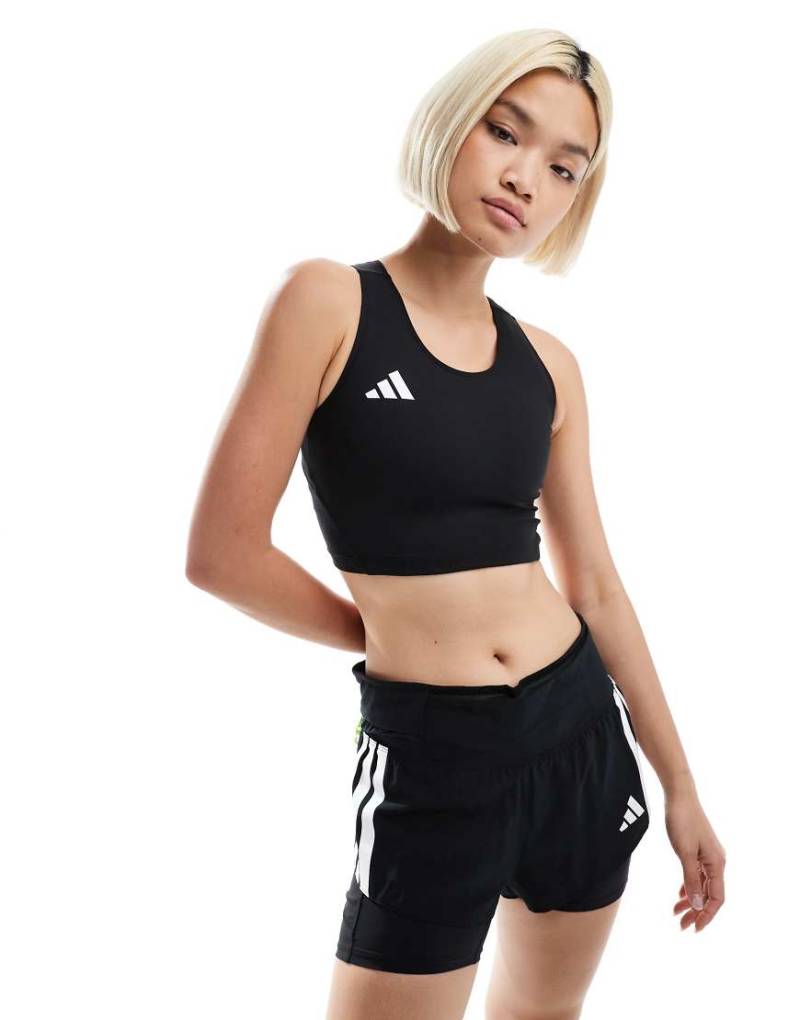 adidas Running - Adizero - Tanktop in Schwarz von adidas performance