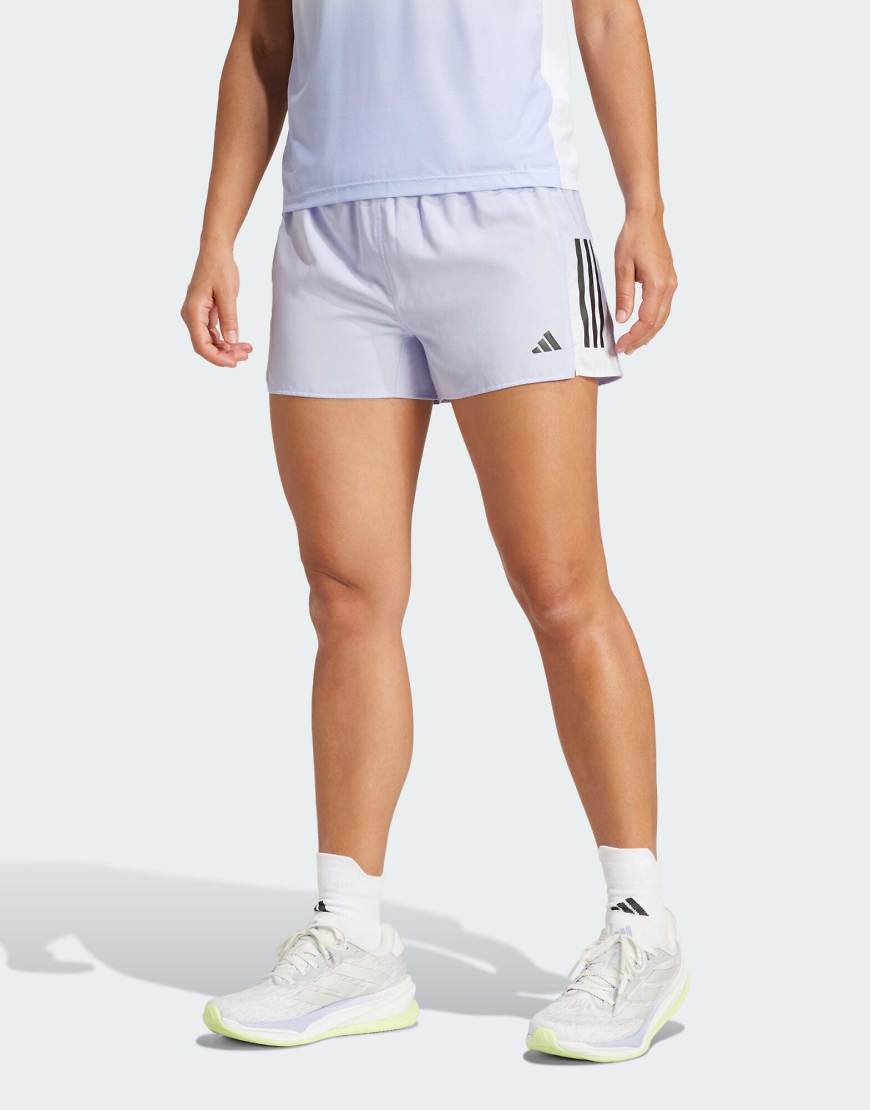 adidas Running - Own The Run Climacool - Shorts in Lila mit Farbblockdesign adidas Running - Own The Run Climacool - Shorts in Lila mit Farbblockdesign von adidas performance