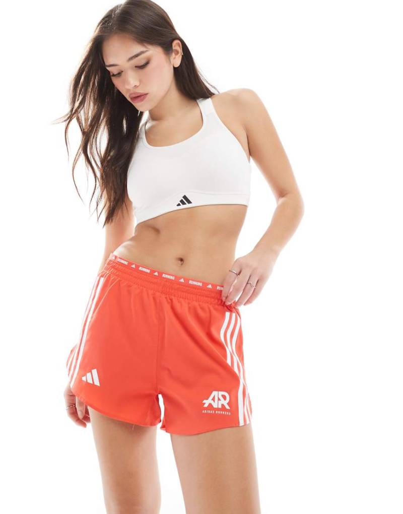 adidas Running - Own The Run - Lauf-Shorts in Rot von adidas performance