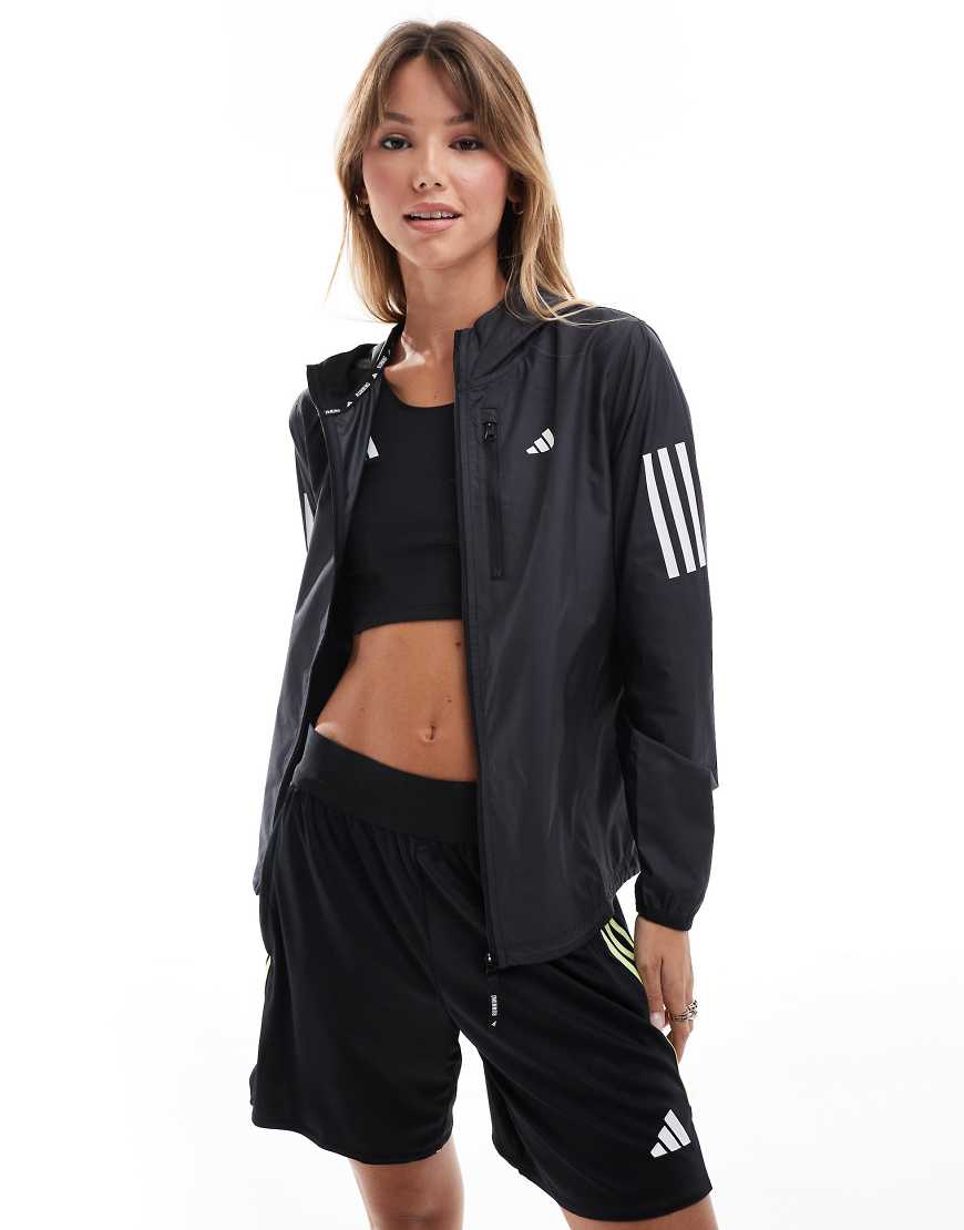 adidas Running - Own The Run - Laufjacke in Schwarz adidas Running - Own The Run - Laufjacke in Schwarz von adidas performance