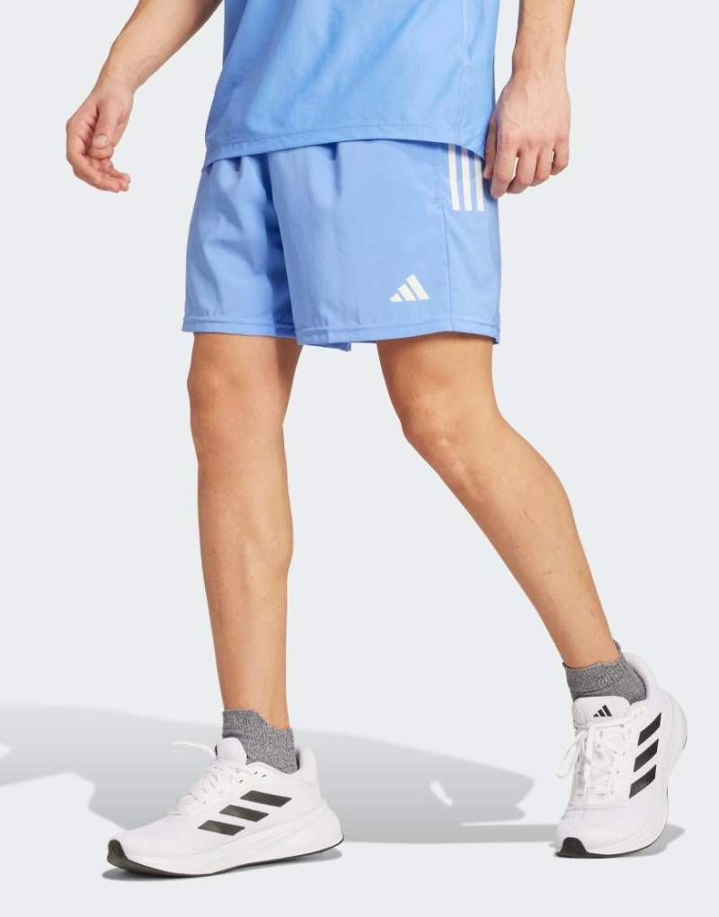 adidas Running - Own The Run - Shorts in Blue Fusion-Blau von adidas performance
