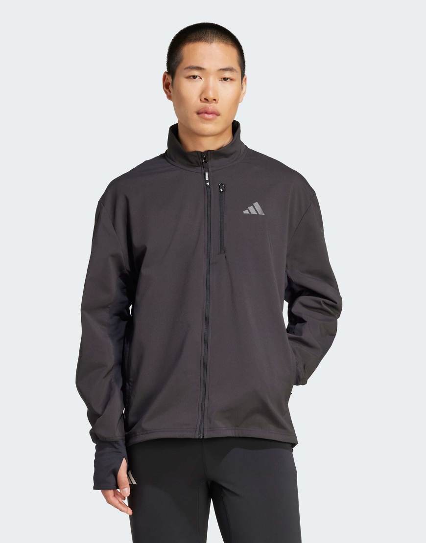 adidas Running - Own the run Winterized - Jacke in Schwarz von adidas performance