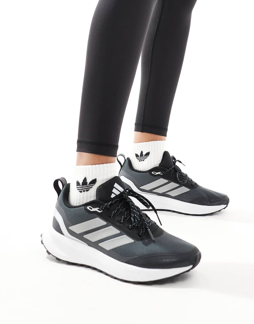 adidas Running - Runfalcon 5 - Trail-Sneaker in Schwarz und Grau von adidas performance