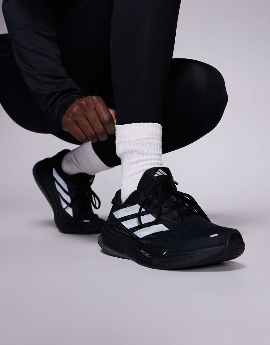 adidas Running - Supernova Rise 2 - Sneaker in Schwarz und Weiß von adidas performance